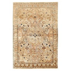 Tapis persan ancien de Tabriz - Taille : 8'6x5'9