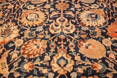 Antiker persischer Täbriz-Teppich. Größe: 9 ft 6 in x 12 ft