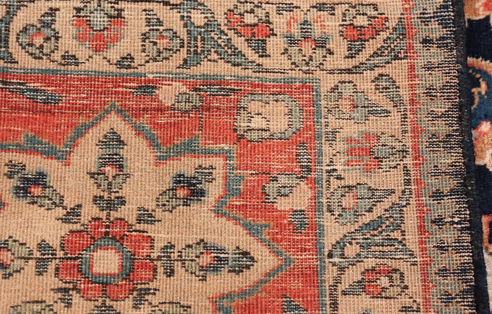 20ième siècle Tapis persan ancien de Tabriz. Taille : 9 ft 6 in x 12 ft en vente
