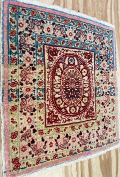 Antique Persian Tabriz  Rug, The Center Of Universe