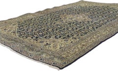 Antique Persian Tabriz Rug with Herati Design