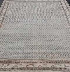Antique Persian Tabriz Rug with Subtle All-Over Paisley Design 7'2" x 10'2"