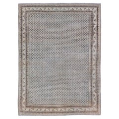 Antike persische Tabriz Teppich mit subtilen All-Over Paisley Design 7
2" x 10
2"