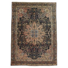 Antique Persian Tabriz Rug with Traditional Style