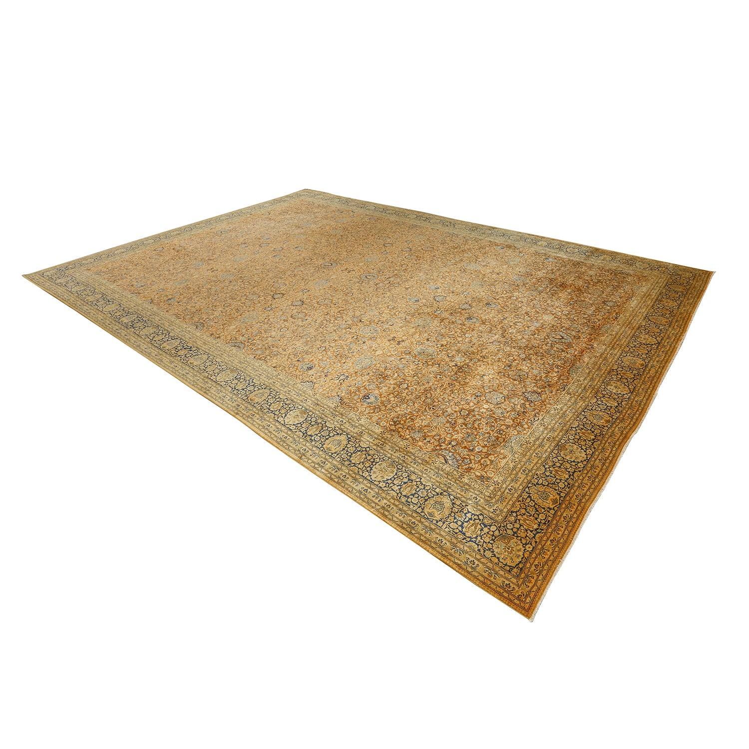 Annodato a mano Tappeto antico persiano Tabriz Sadaghiani - Dimensioni: 26'2 X 18'4 in vendita