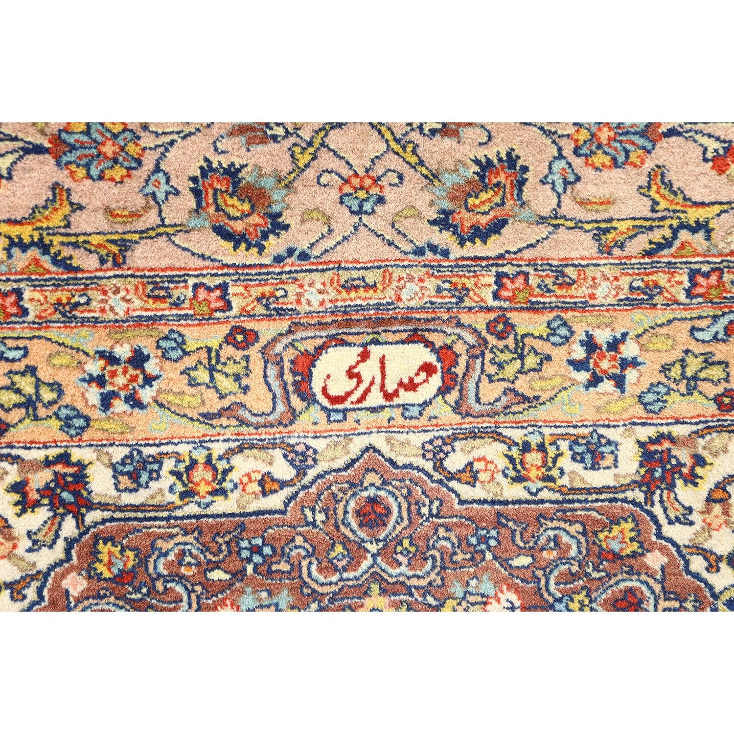 Tappeto antico Tabriz Saremi in kork e cotone 7'3x4'10
 La storia dei tappeti di Tabriz risale al XVI secolo, durante la dinastia Safavide, quando Tabriz divenne un importante centro di tessitura di tappeti. La posizione strategica della città lungo
