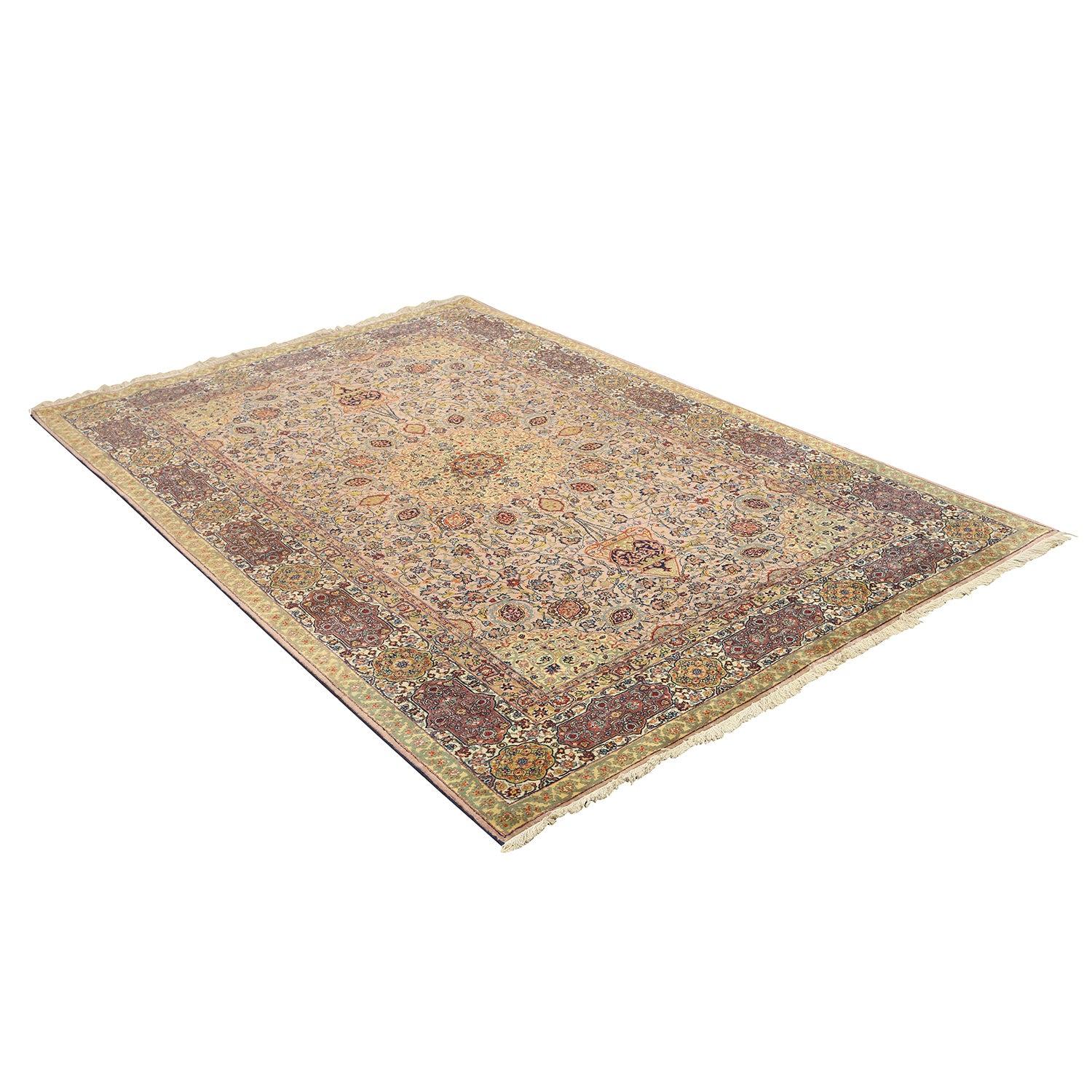 Tappeto antico Persiano Tabriz Saremi - Dimensioni: 7'3x4'10 In condizioni ottime in vendita a Los Angeles, CA