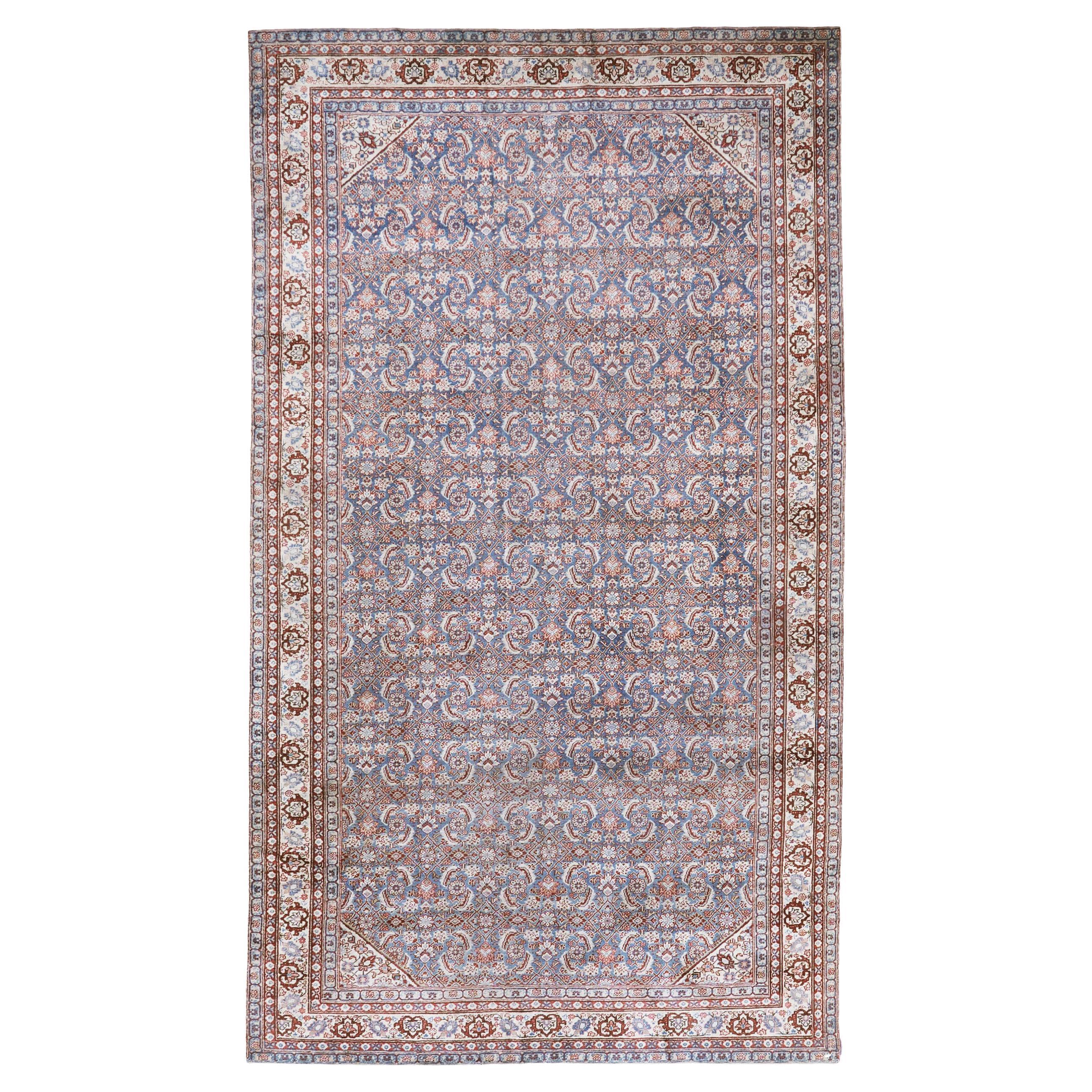 Antique Persian Tabriz Senehbar For Sale
