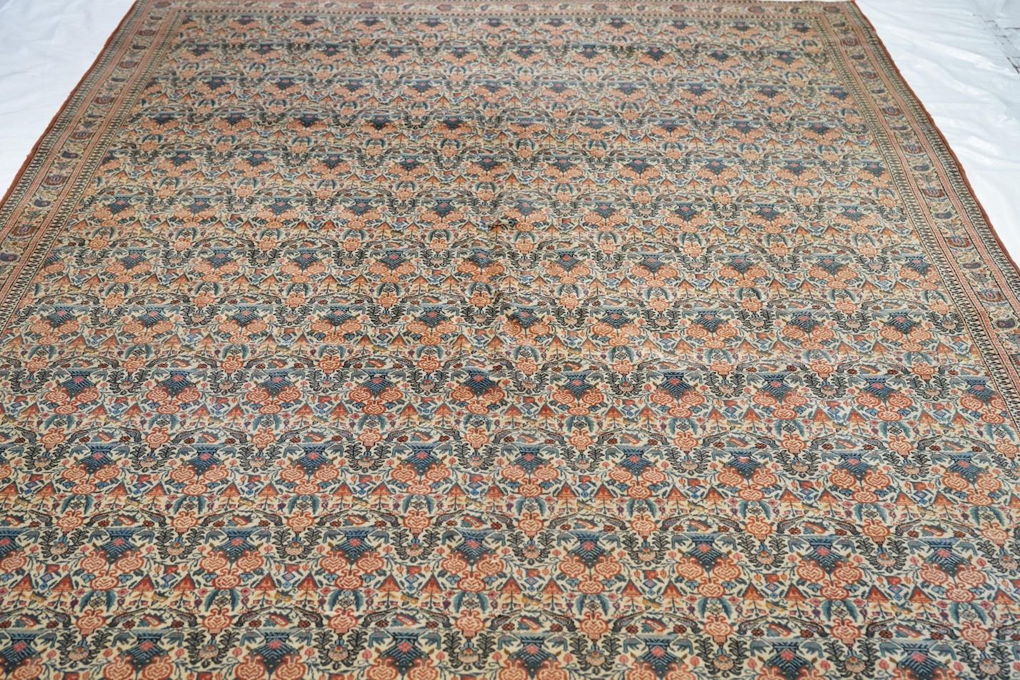 Antique Persian Tehran Rug 7’5