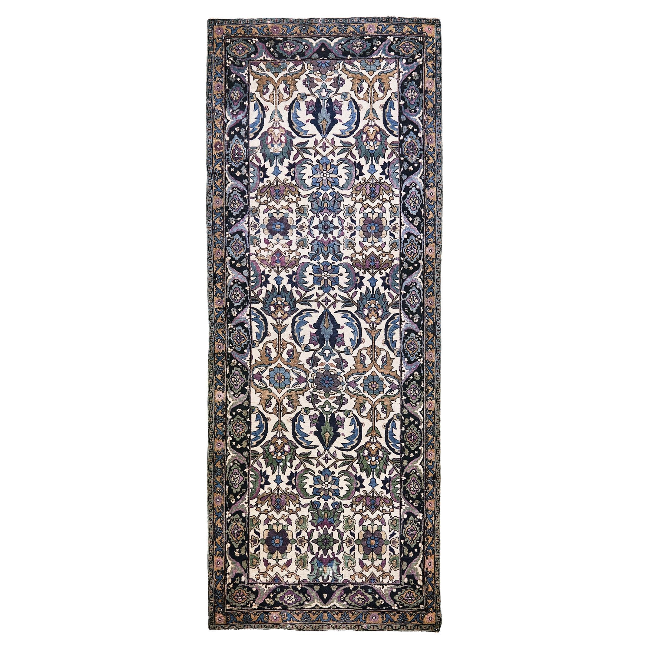 Antique Persian Tehran Farahan Runner
