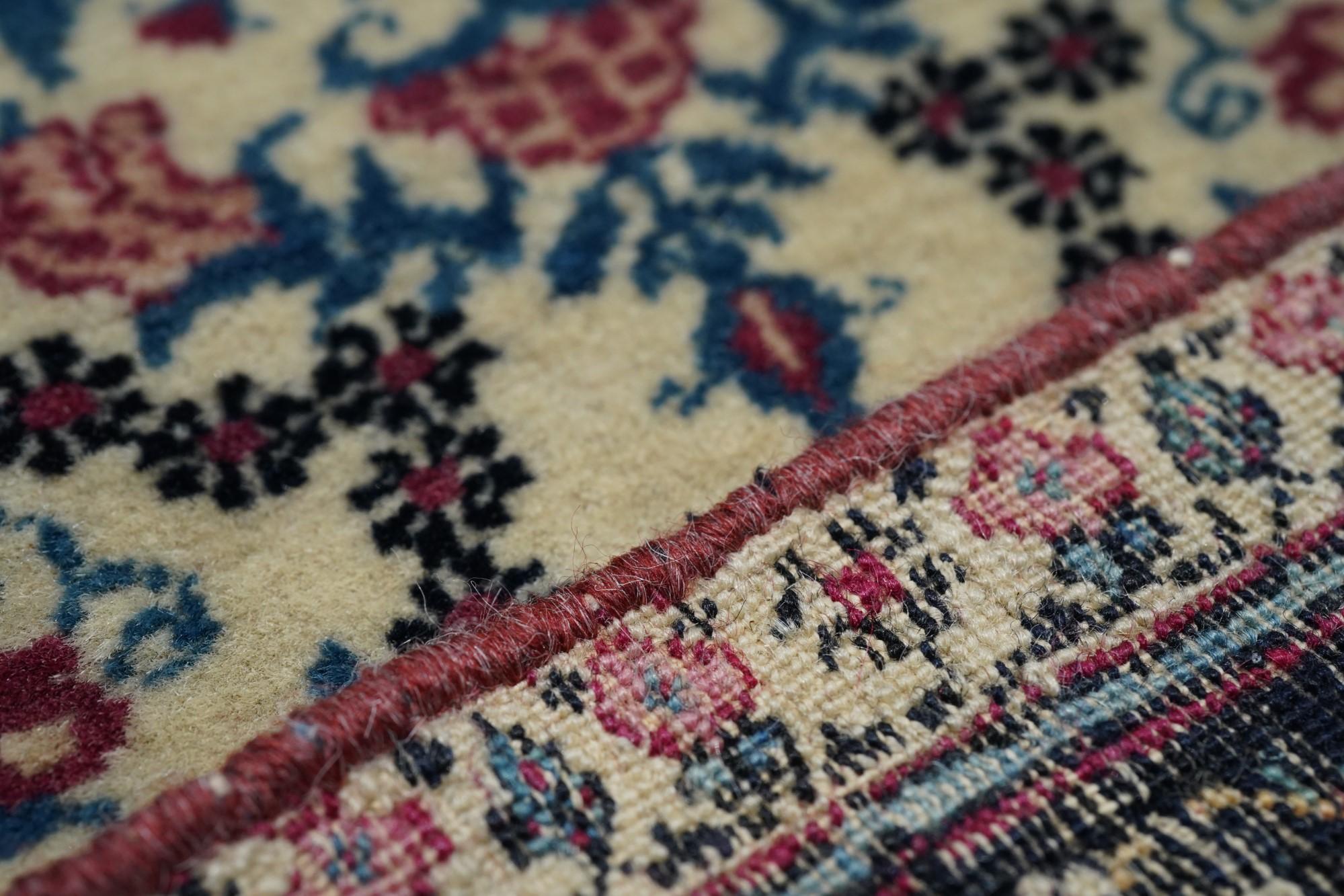 Antique Persian Tehran Rug 4'3'' x 6'9'' For Sale 1