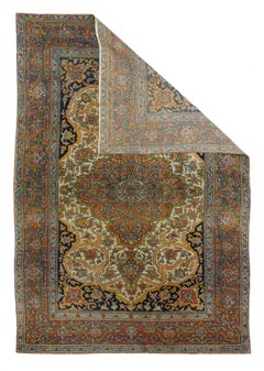 Antique Persian Tehran Rug 4'5'' x 6'10''
