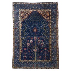 Antique Persian Tehran Rug 4'5'' x 6'7''
