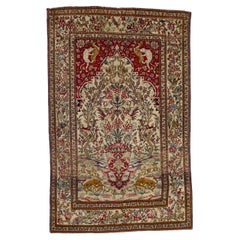 Antique Persian Tehran Rug 4’6” x 7’3"