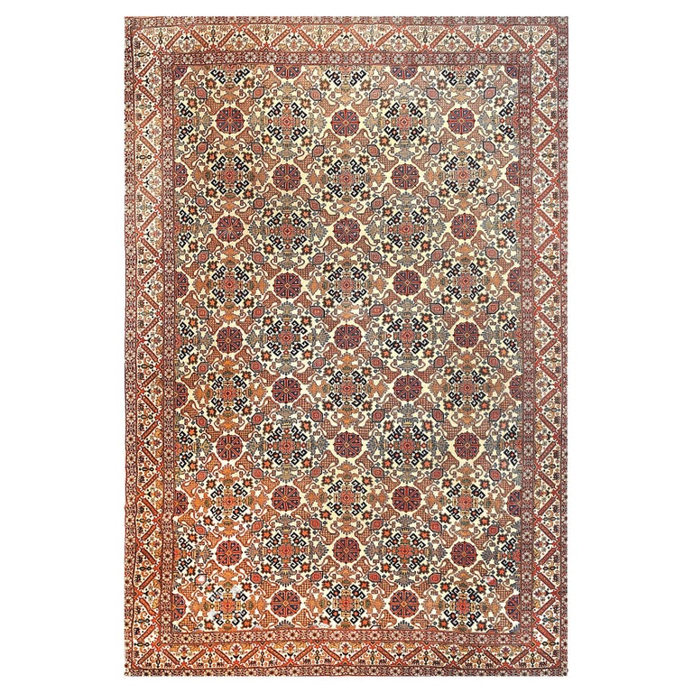 Tehrani Rugs Antique Persian Tehran Rug For Sale at 1stDibs