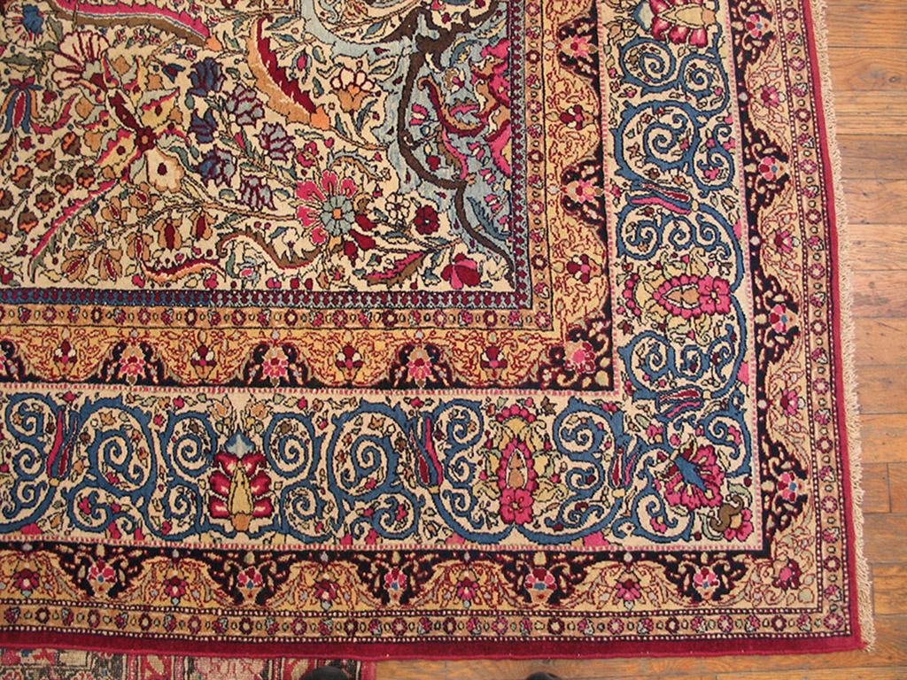 Early 20th Century Persian Tehran Carpet ( 7'6