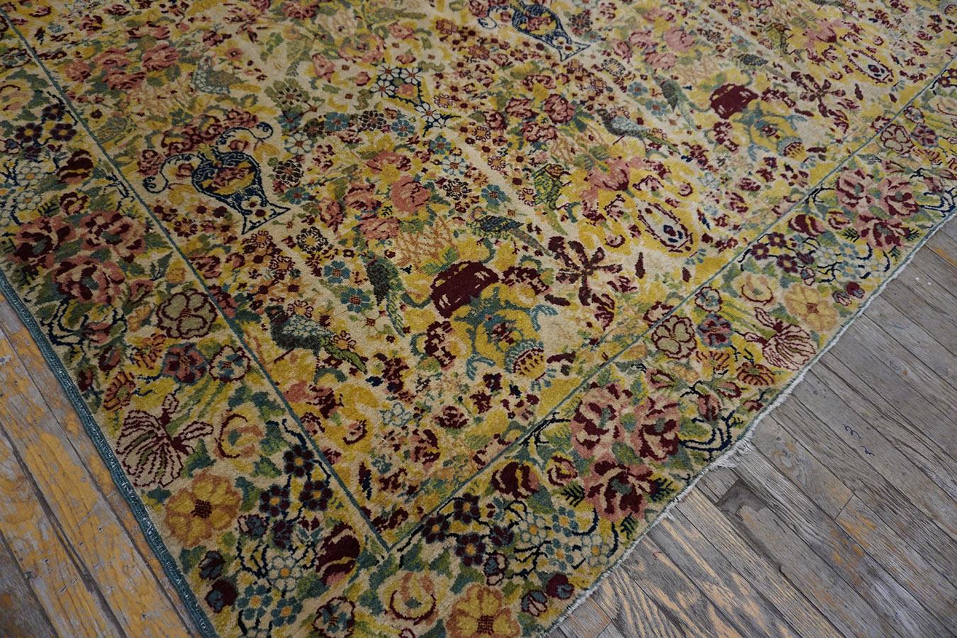 19th Century Persian Tehran Carpet ( 9'8