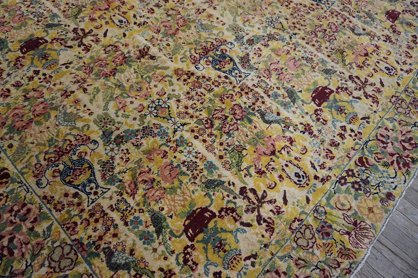 19th Century Persian Tehran Carpet ( 9'8