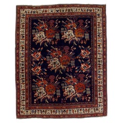 Antique Persian Tribal Afshar Rug 5’2" x 6’6"