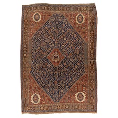 Alfombra Persa Tribal Khamseh Antigua 4'10" x 7'4