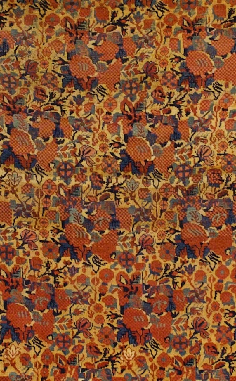 Alfombra Persa Tribal Khamseh 4'4