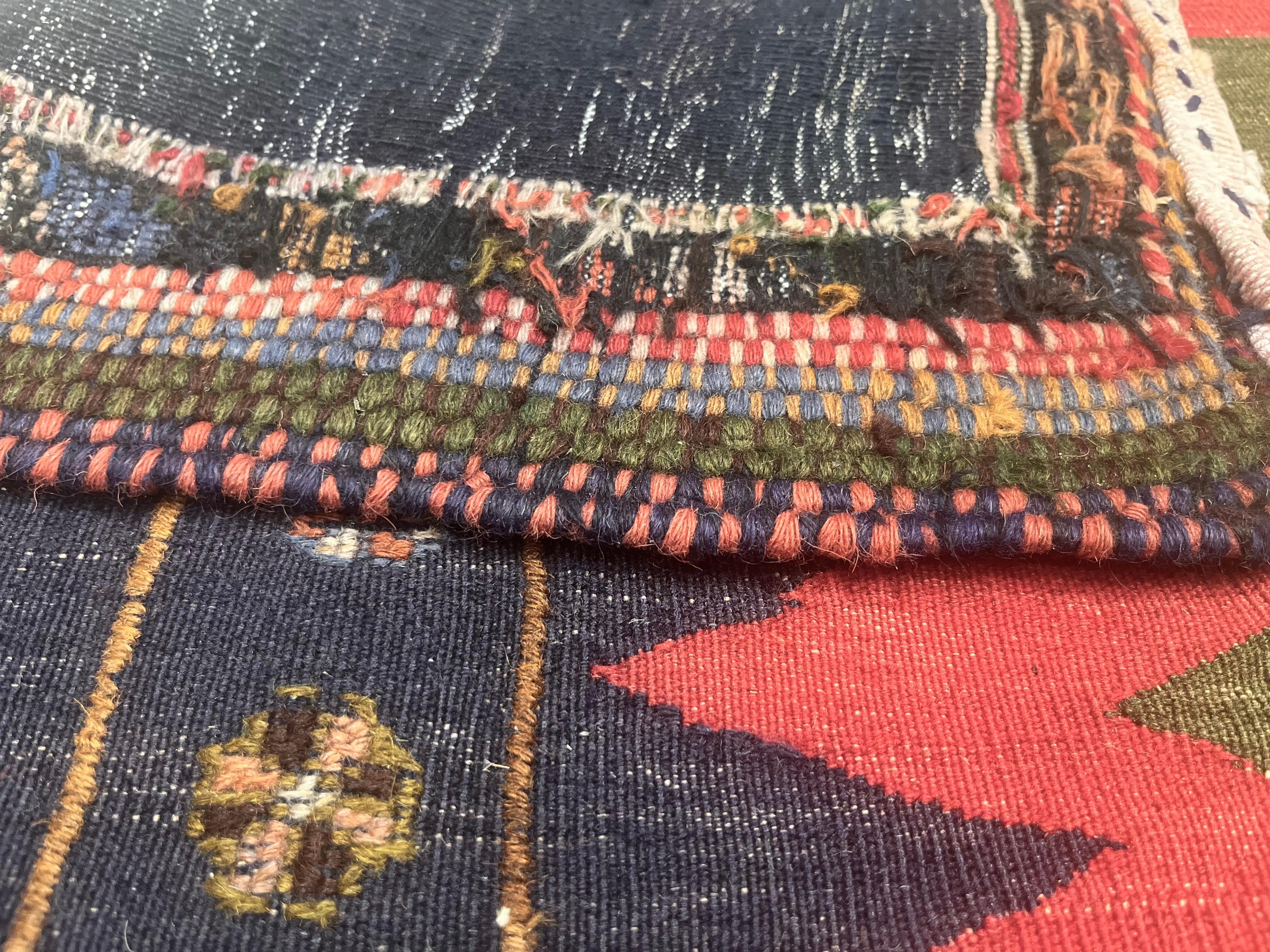 Antiquities Persian Tribal Kilim Rug 4'5