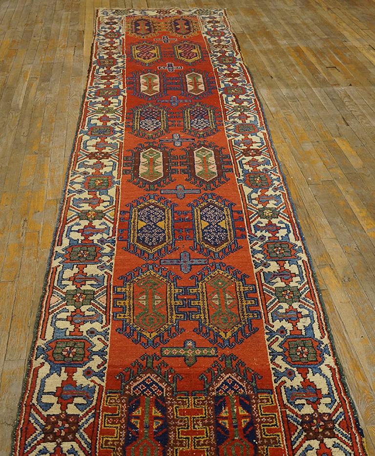 Antique Persian Tribal Kurdish Rug In Good Condition For Sale In New York, NY