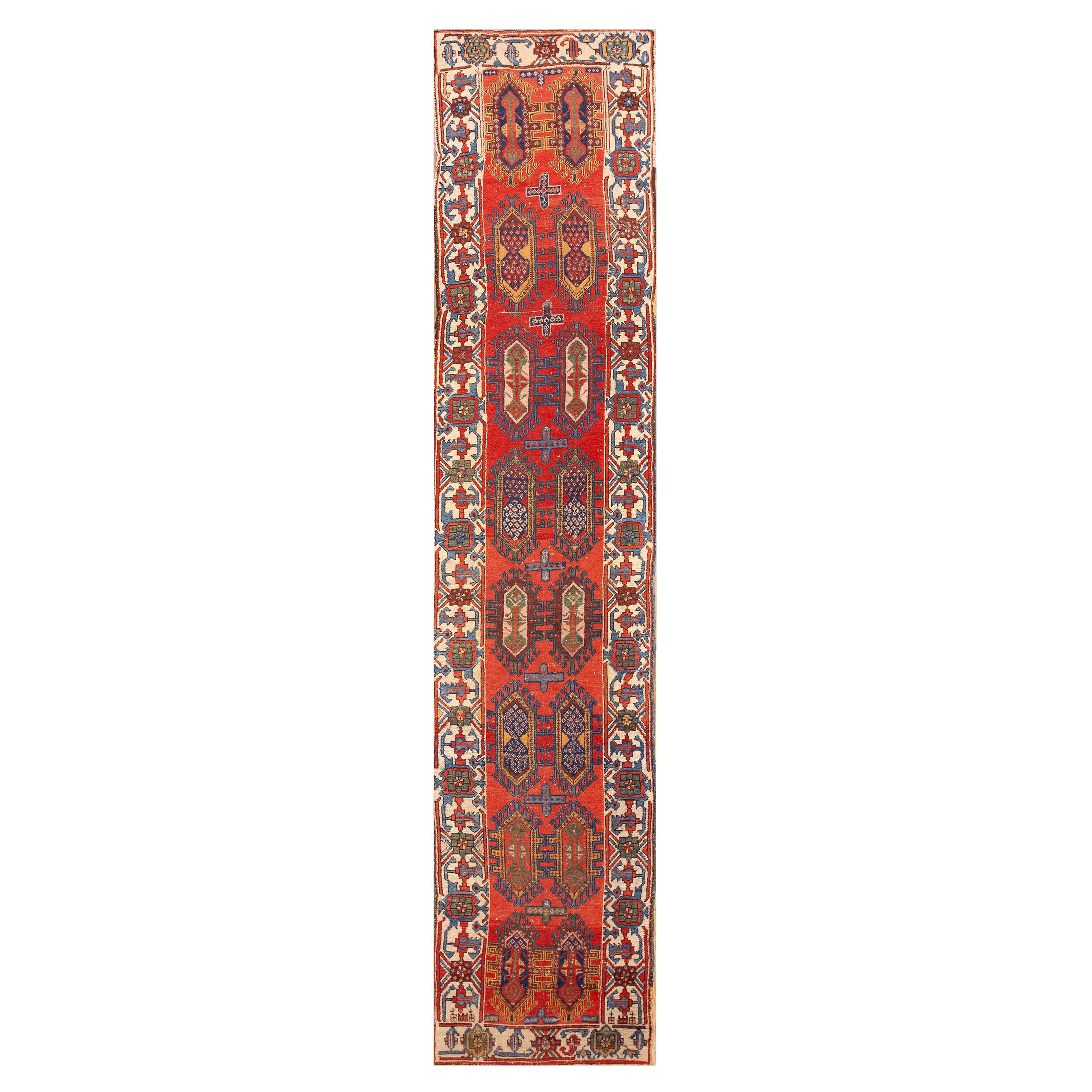 Antique Persian Tribal Kurdish Rug For Sale