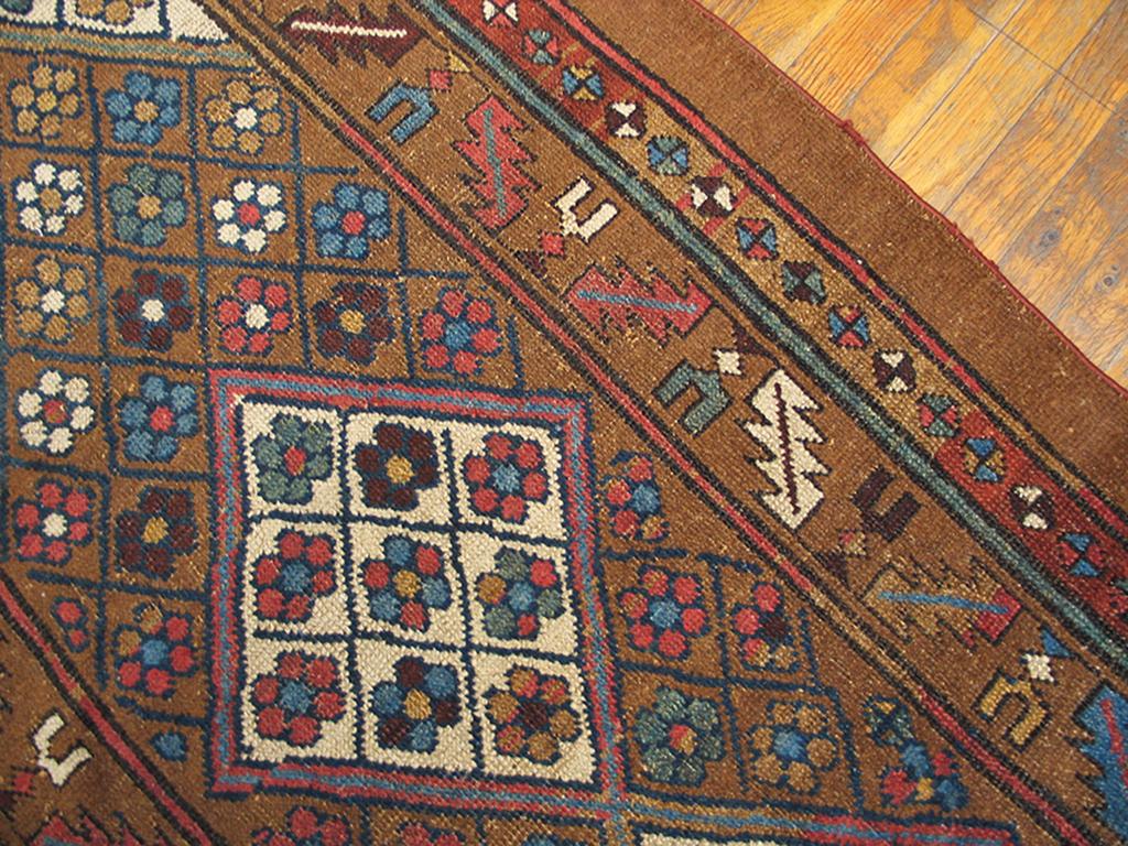 Hand-Knotted Antique Persian Tribal Rug For Sale