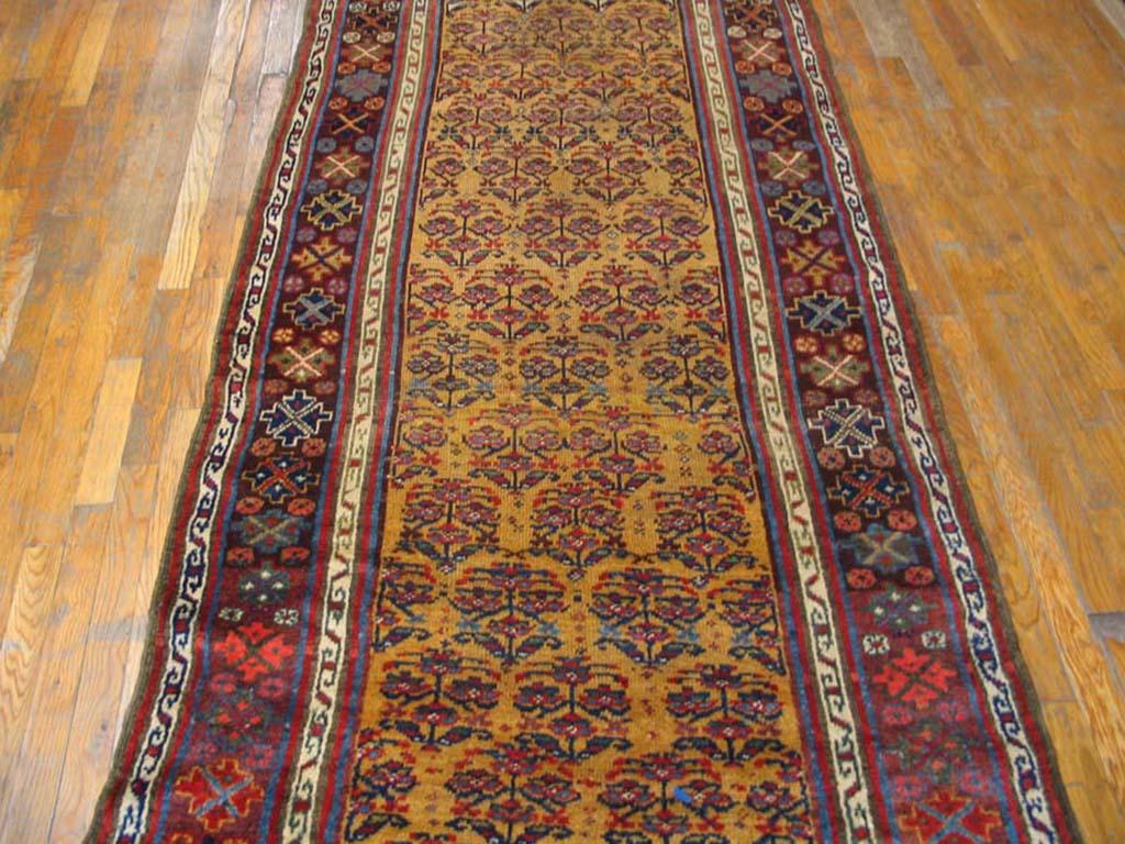 19th Century W. Persian Kurdish Rug ( 3'10