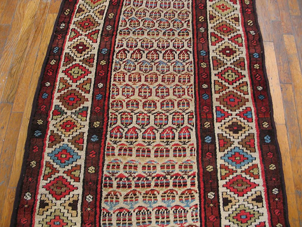 Early 20th Century Antique Persian Tribal 3'6