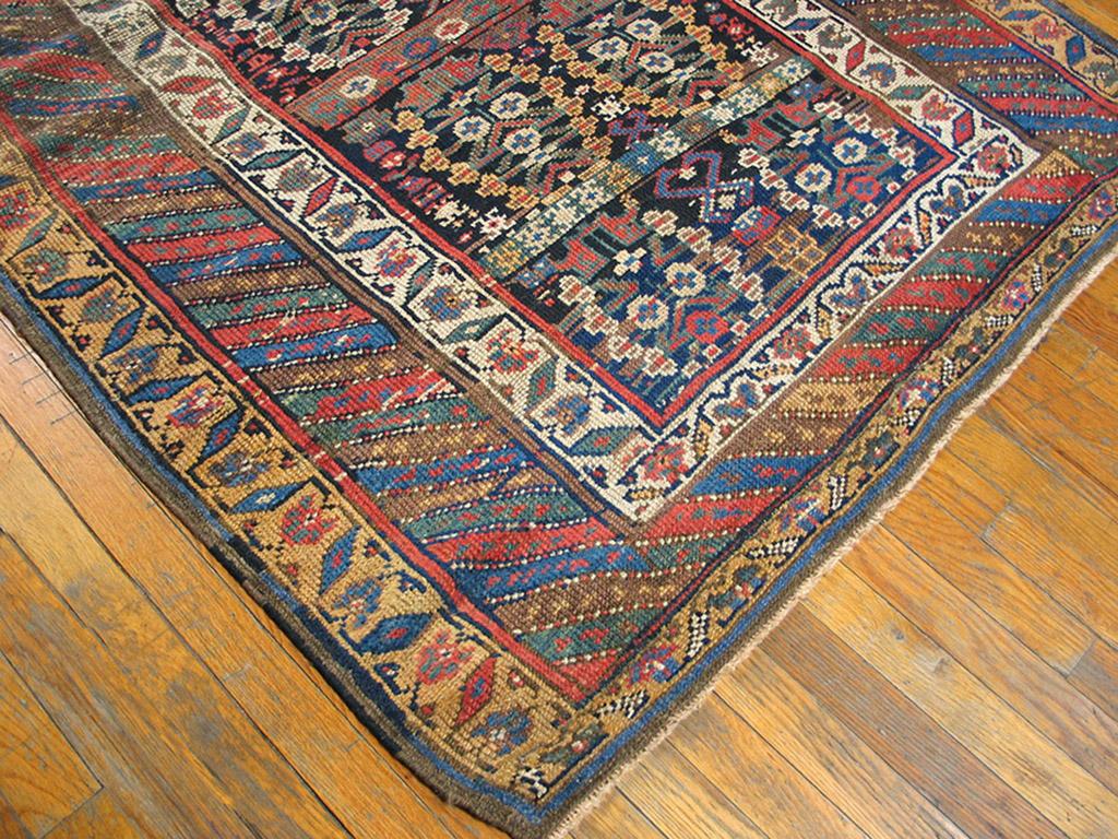 Hand-Knotted Antique Persian Tribal Rug