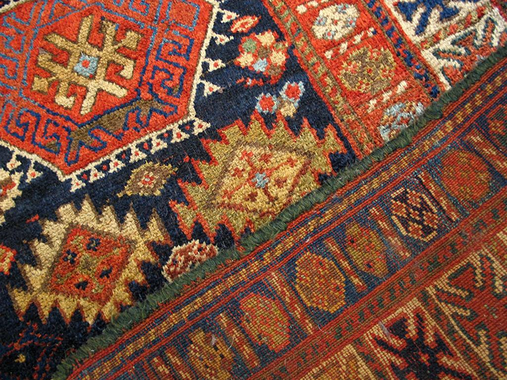 Wool Antique Persian Tribal Rug For Sale