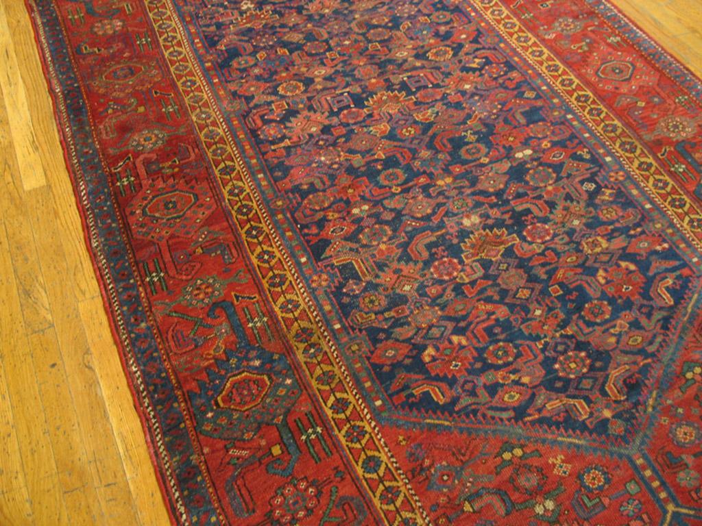 19th Century W. Persian Kurdish Carpet ( 5'9
