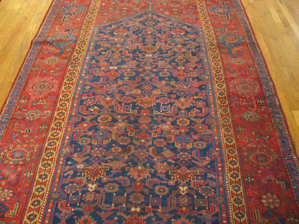 Early 20th Century 19th Century W. Persian Kurdish Carpet ( 5'9
