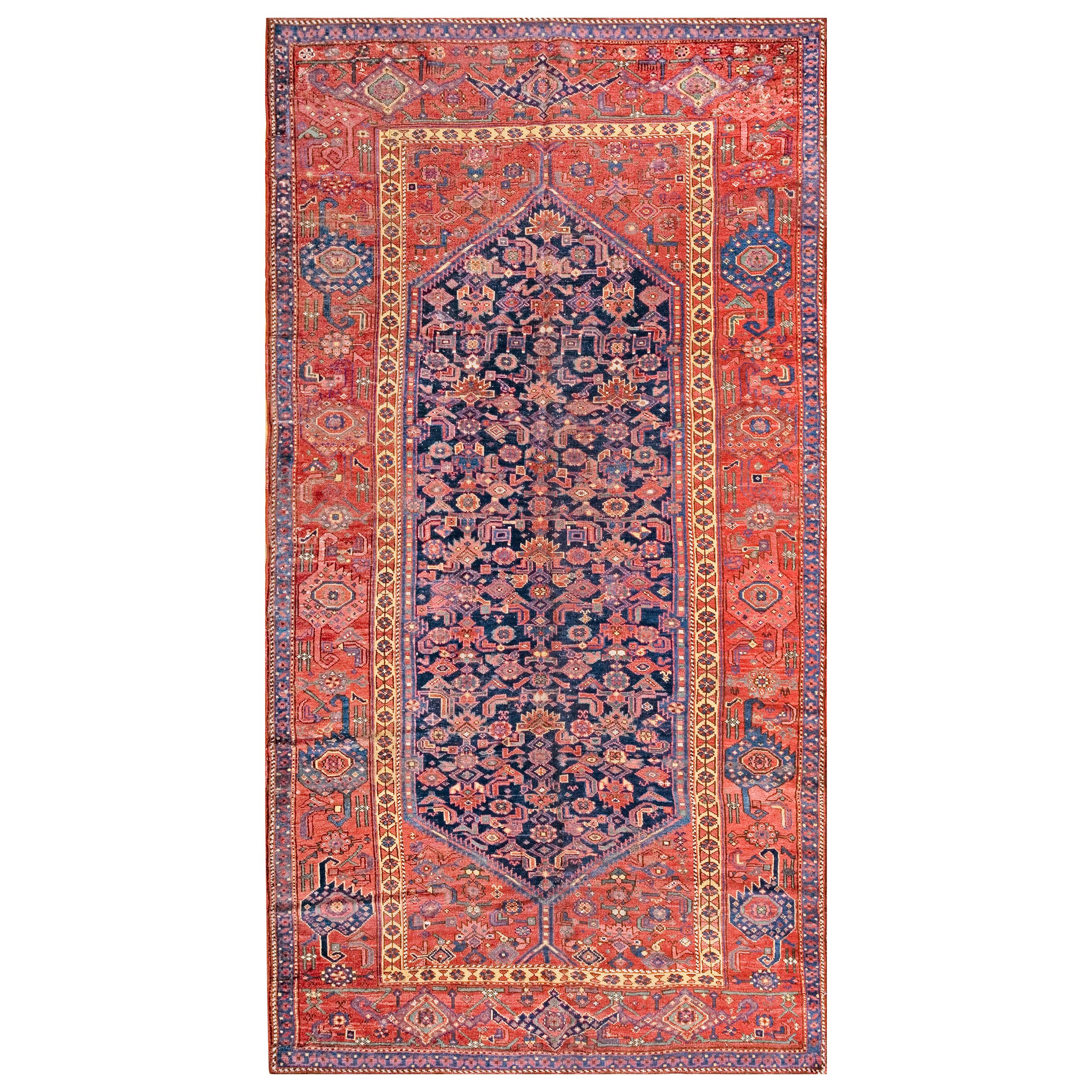 19th Century W. Persian Kurdish Carpet ( 5'9" x 10'6" - 175 x 320 ) For Sale
