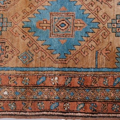 Antique Persian Tribal Serab Oriental Rug Runner, circa 1900