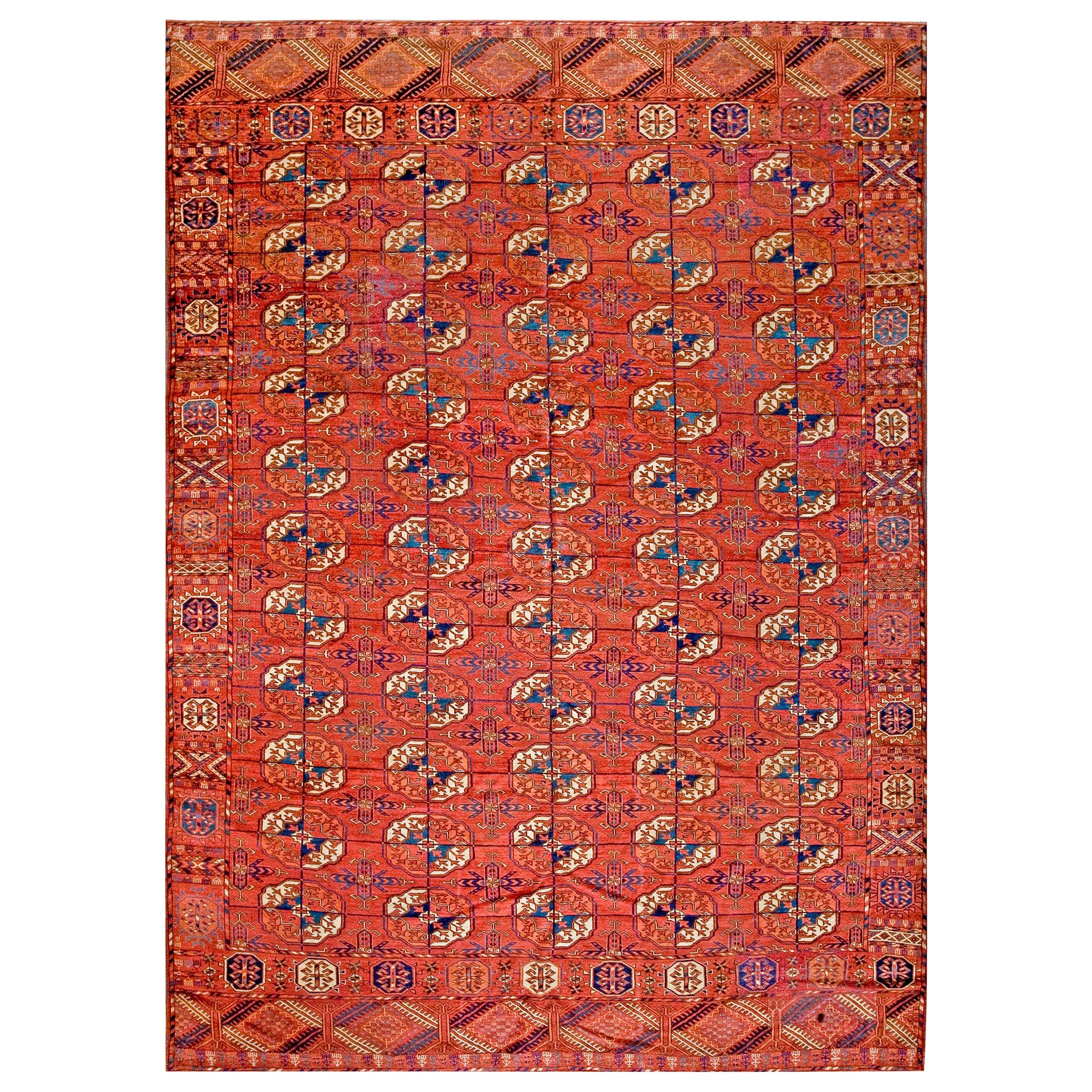 Antique Russian Turkmen - Tekke Carpet