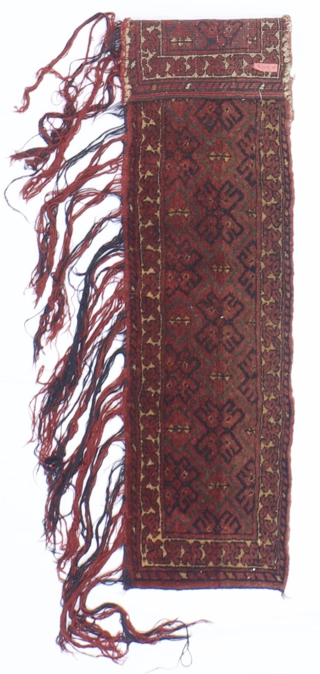 Antiker persischer turkmenischer Bokhara-Teppich 1'2