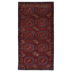 Antique Persian Turkmen Rug