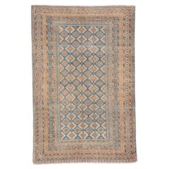 Antique Persian Turkoman Rug, Nomadic Charm Meets Modern Masculine Appeal