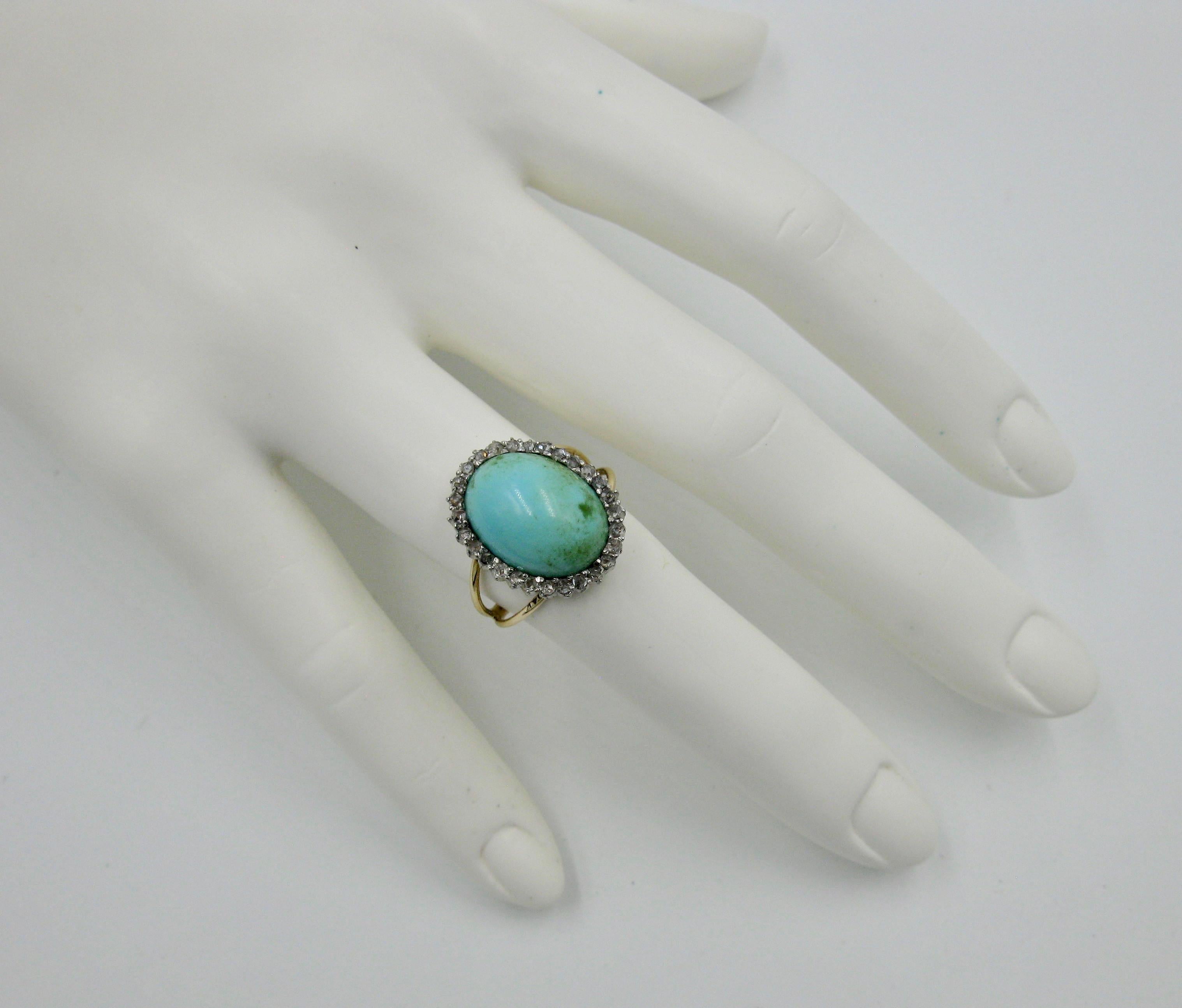 vintage turquoise rings