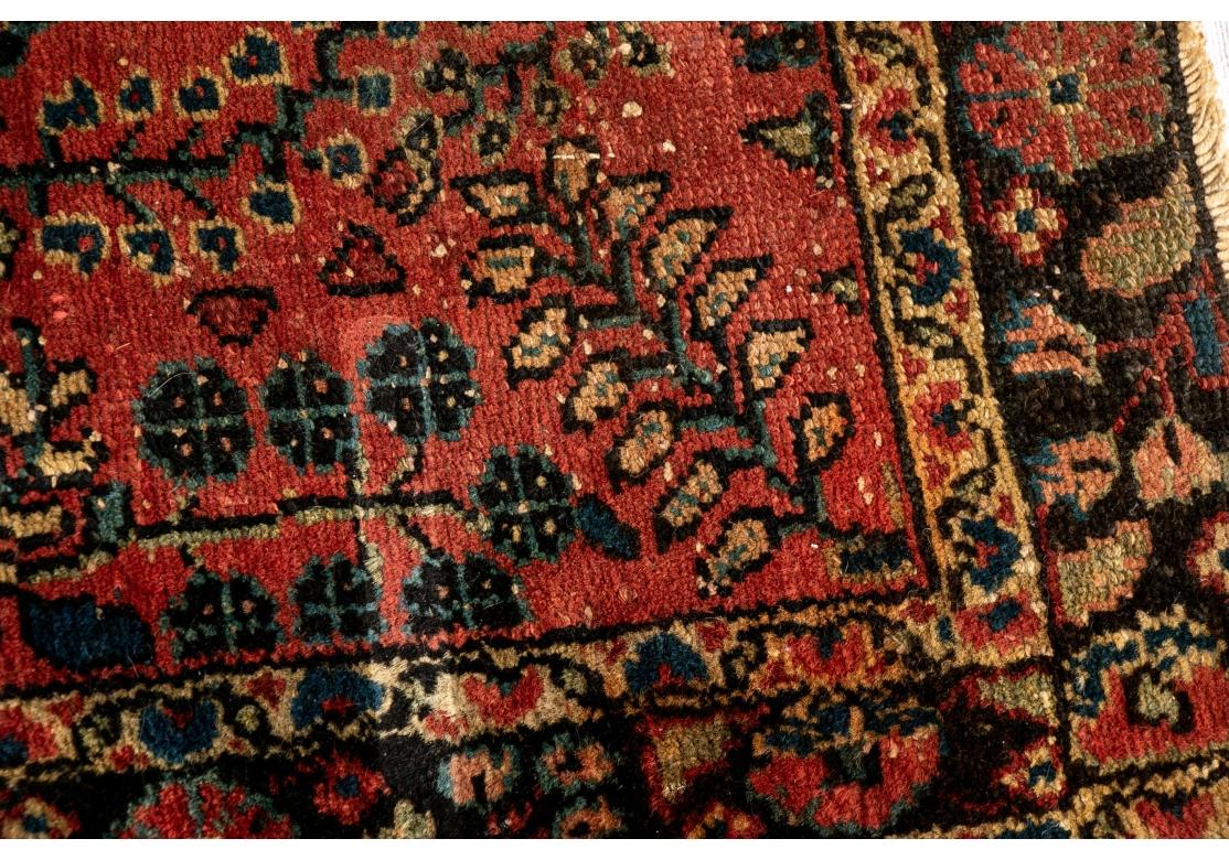 Antike persische Wollmatte (Handgeknüpft)