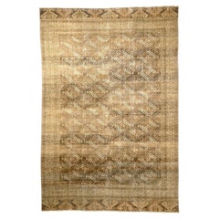 Alfombra persa antigua Yamoud 7'1" x 10'7