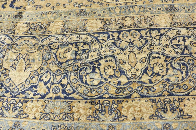 Antique Persian Yazd Rug For Sale at 1stDibs