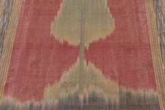 Antique Persian Yazd Silk Textile with "Tree of Life" Embroidery - Rug & Kilim