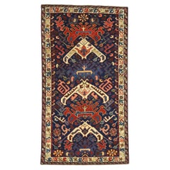 Tappeto Zehour persiano antico 2'9" x 5'1"
