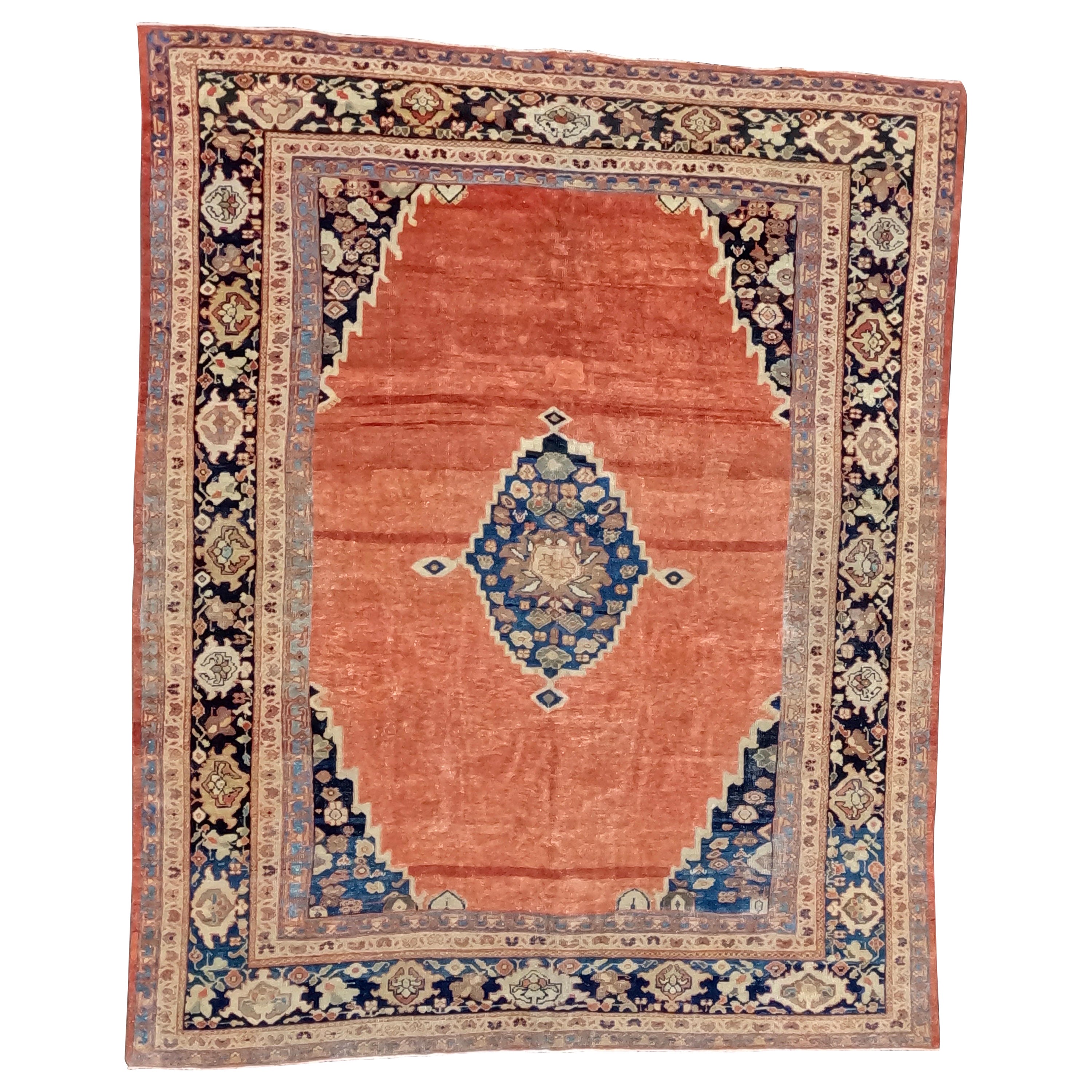 Antiquité Persane Ziegler Mahal, circa 1920 en vente
