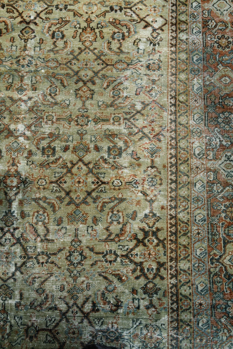 Antique Persian Ziegler Rug For Sale at 1stDibs