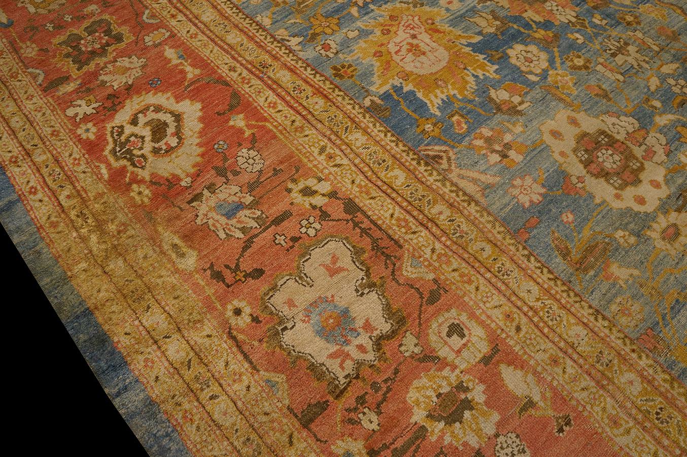 Antique Persian Ziegler Sultanabad Carpet For Sale 4